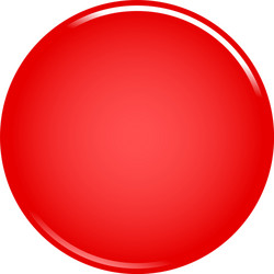 red circle button blank web internet icon vector image