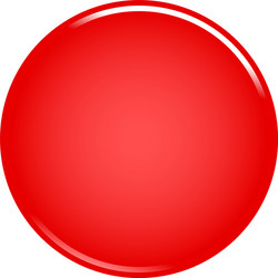 red circle button blank web internet icon vector