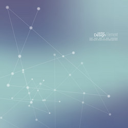 virtual abstract background with particle vector image