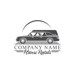 hearse logo vector