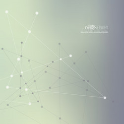 virtual abstract background with particle vector image