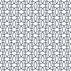 Geometric abstract seamless pattern linear simple vector