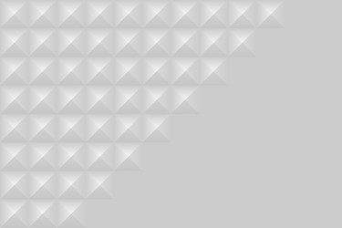 Grey background of geometric shapes vector