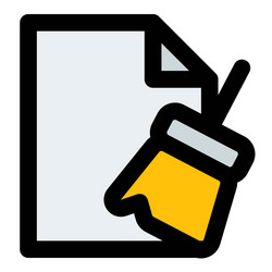 removing incorrect files from data vector image