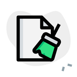 removing incorrect files from data vector image