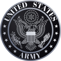 United States Army Seal Royalty Free Vector Image