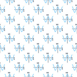 math graph mathematical function colored seamless vector image