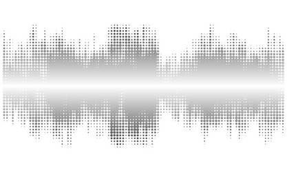 halftone abstract design background in the form vector image