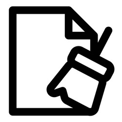 removing incorrect files from data vector image