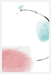 Abstract minimalist poster set collection vector