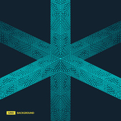 connection structure wireframe 3d abstract vector image