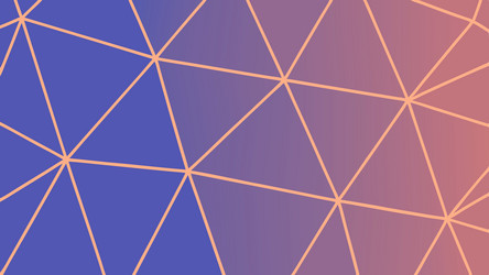 abstract polygonal pattern in cool gradient vector image