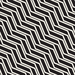 Seamless pattern repeating geometric elements vector