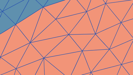 abstract triangular pattern with warm palette vector image