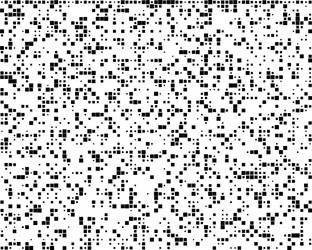 squares pixelated block pixels random mosaic vector image