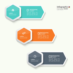 comparative chart with templates for presentation vector image
