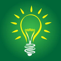 Light Bulb Concept vector