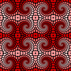 design seamless colorful twirl movement pattern vector image