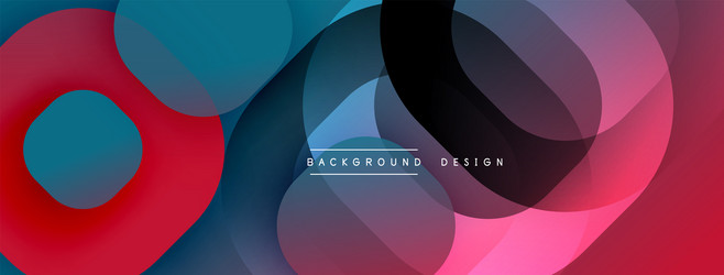 abstract background with layered translucent vector image