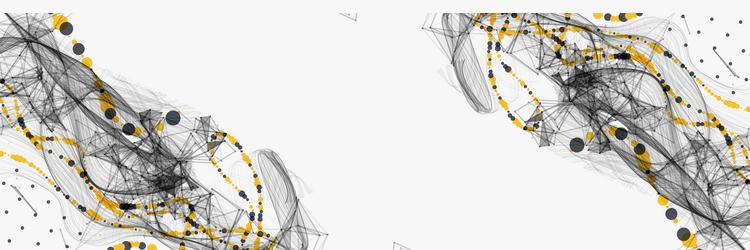 abstract visualization of scientific data vector image