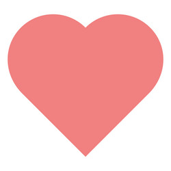 heart geometric shape element symbol vector image