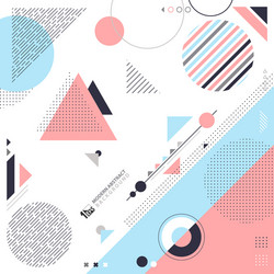 Abstract geometric pattern design vector