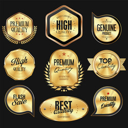 Bronze Plate - Badge with Number 150 Stock Vector