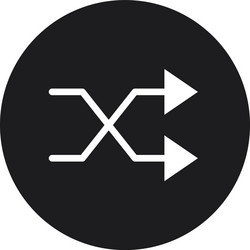 Ui user interface concept intersection arrows vector