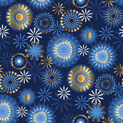 Floral seamless pattern vector