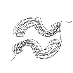 Cartoon arrow game interface element cursor vector