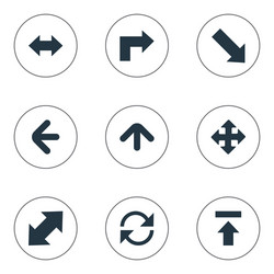 Pointer Icons - Navigation & Direction vector image