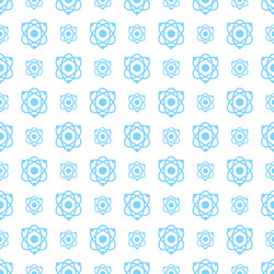 seamless pattern science and technology background vector