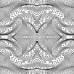 abstract lines pattern waves background vector image