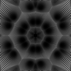 wave pattern 3d glowing abstract digital vector image