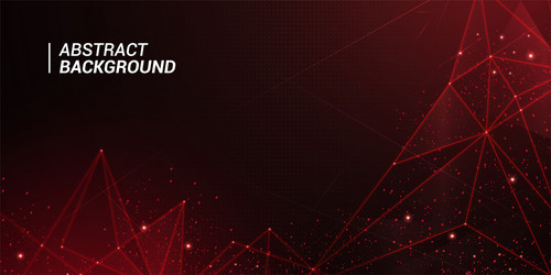 abstract background with red lines design vector image