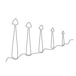 Cartoon arrow game interface element cursor vector