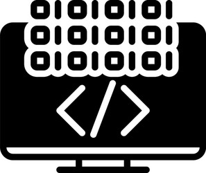 coding vector image