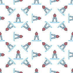 Math school compass mathematics tool concept Vector Image