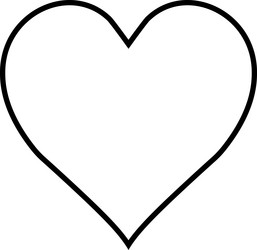 Like heart symbol icon vector