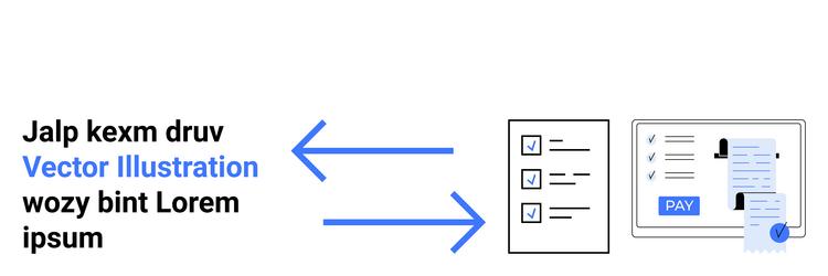 workflow from document checklist to digital vector image