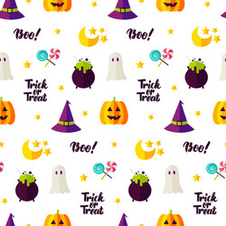 Halloween Treat Pattern vector