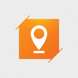 internet mark icon navigation pointer symbol vector image