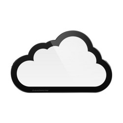 abstract isolated cloud computing concept vector image