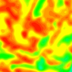 Dynamic Thermal Gradient Background vector image