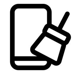 Boosting efficiency by clearing cache vector