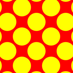 popart dutone red-yellow texture pattern vector image