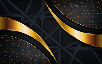 Abstract navy background with random lines shape vector