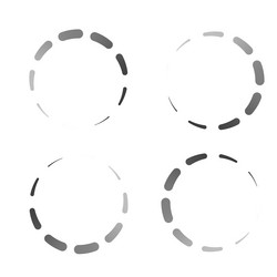 progress steps phases indicator preloader buffer vector image