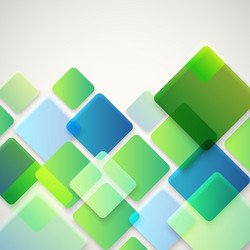 abstract background of different color squares vector image