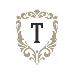 Js initial wedding monogram logo Royalty Free Vector Image